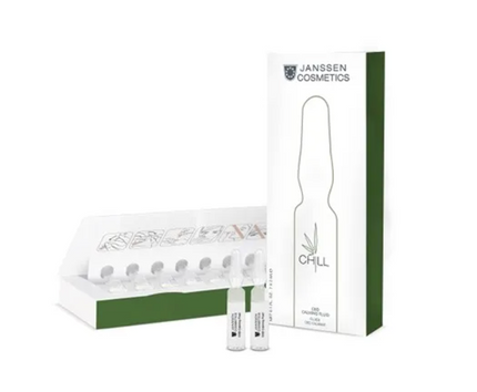 Janssen Ampoules Chill CBD Calming Fluid, 2oz (7 Pack)